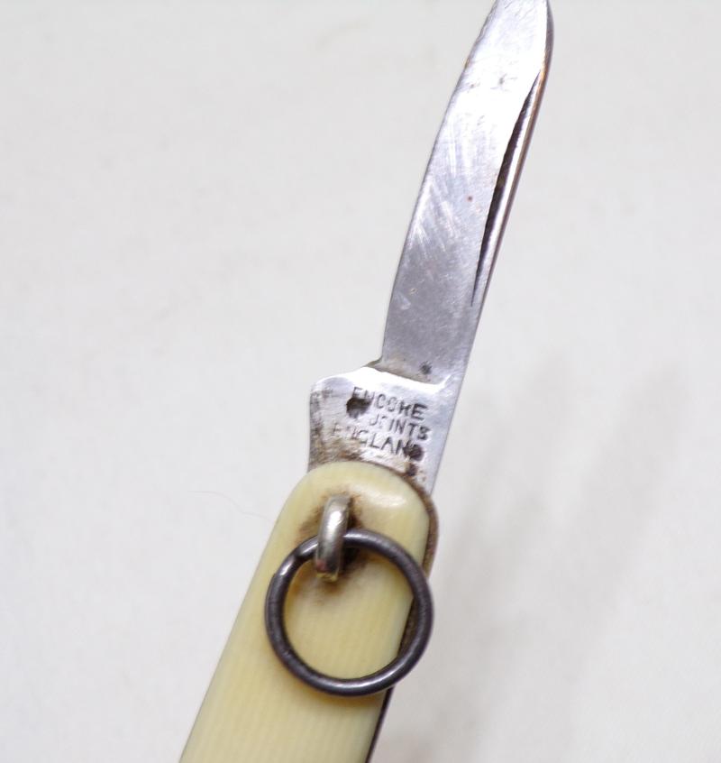 Unusual 2 Blade Folding Knife by Turner.