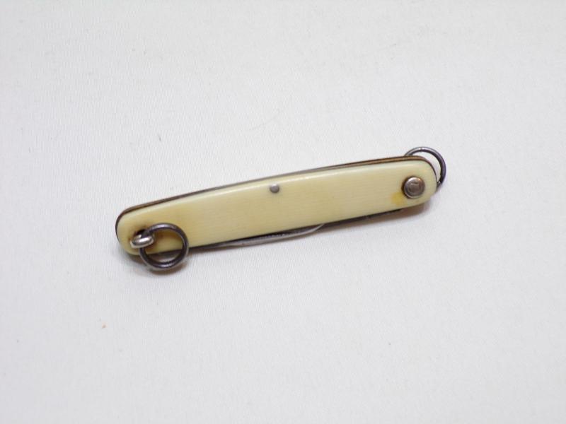 Unusual 2 Blade Folding Knife by Turner.