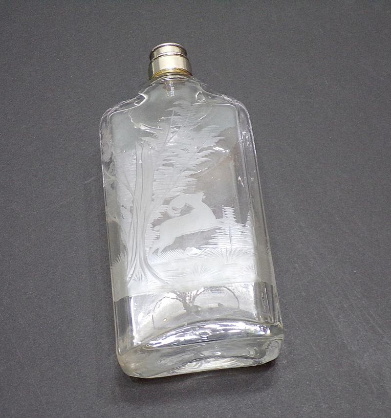 19th Century German Liquor Flask.