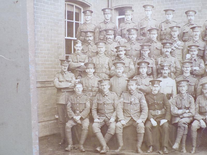 Large Military Photograph Non Com Officers School of Musketry