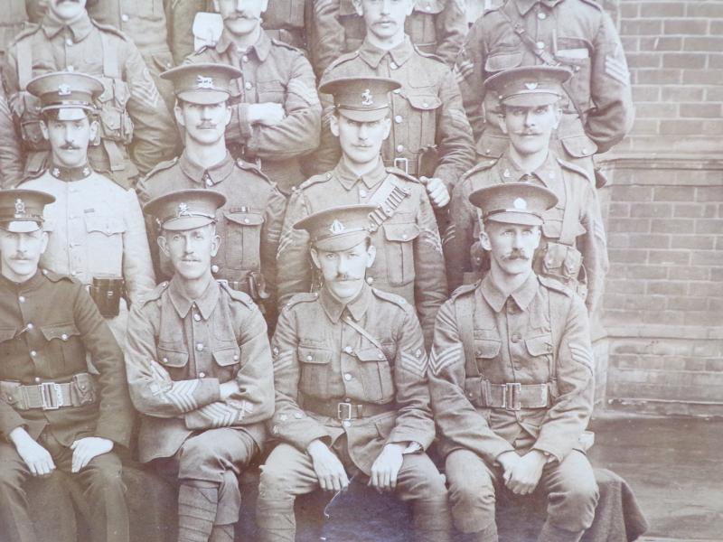 Large Military Photograph Non Com Officers School of Musketry