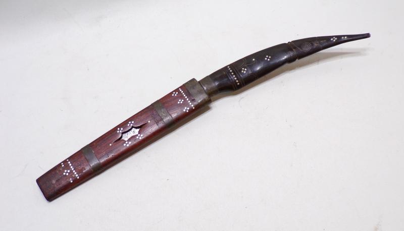 Vietnam War Era Cambodian Belt Knife.