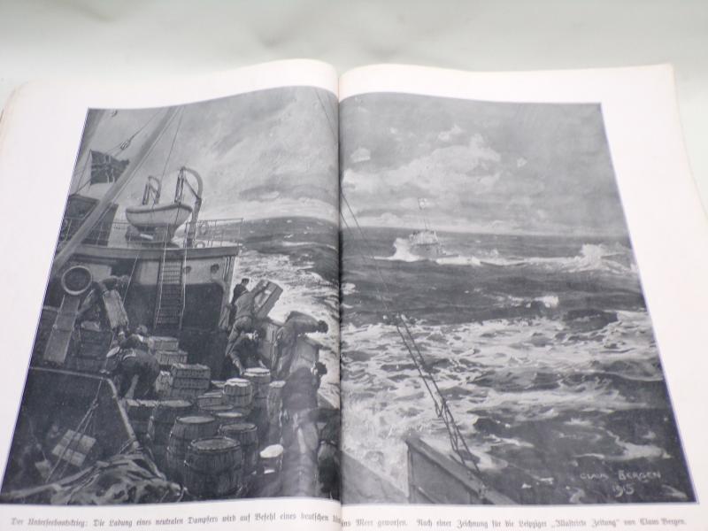 WW1 Era German Illustrated Magazine Dated 1915