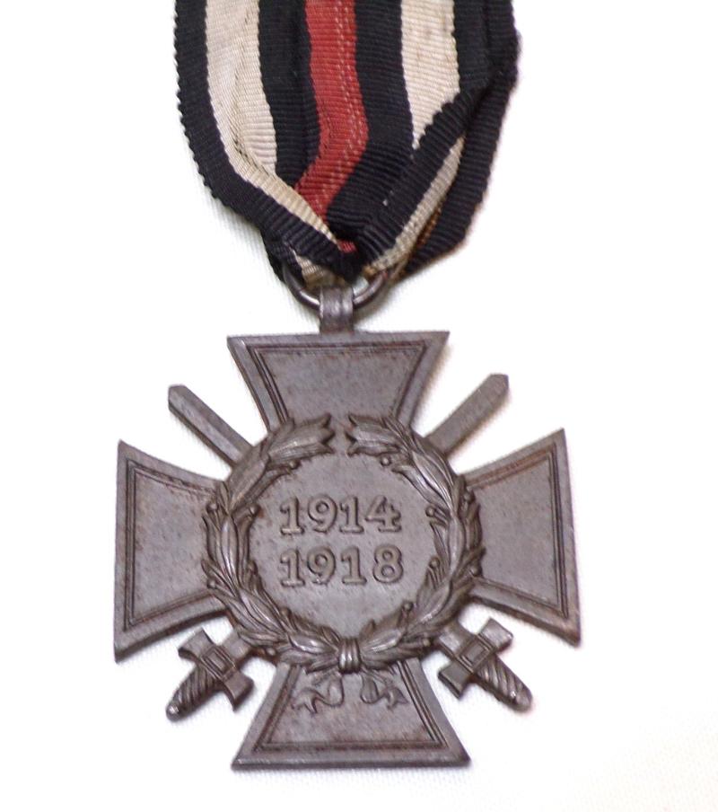German Honour Crosses with Swords. Maker RV4