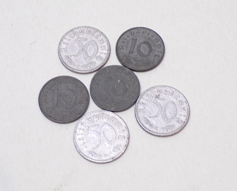 Small Collection German Coins.