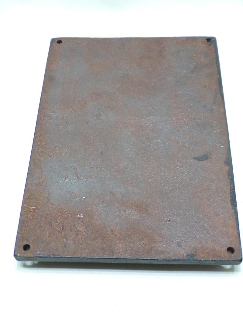 Solid Iron DAF Factory Plaque.