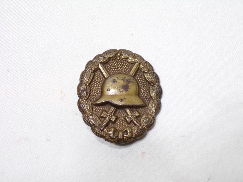 WW1 German Silver Wound Badge & Pin.