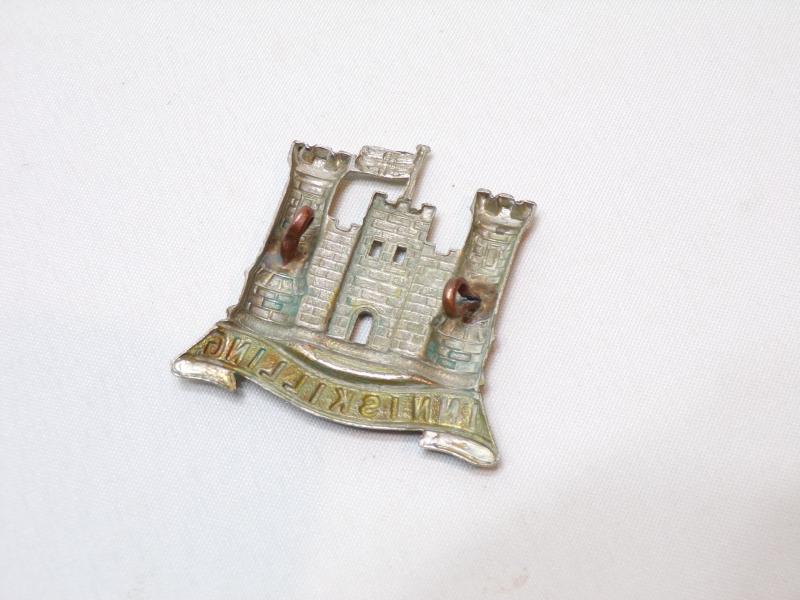 WW1 Era Inniskilling Dragoon Guards Cap Badge.