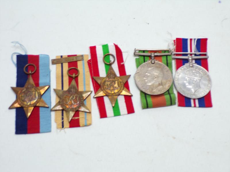 WW2 Medal Group to Stimpson KORR KIA Italy 1944.