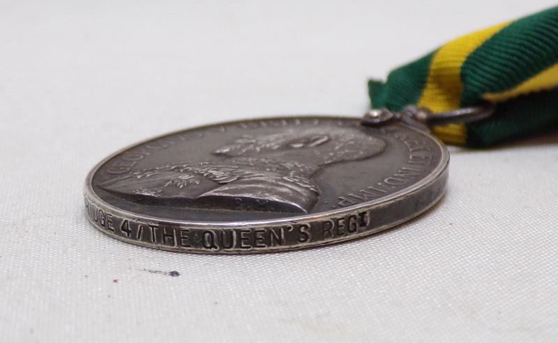 WW1 Territorial Group to Pestridge Queens West Surrey Regiment.