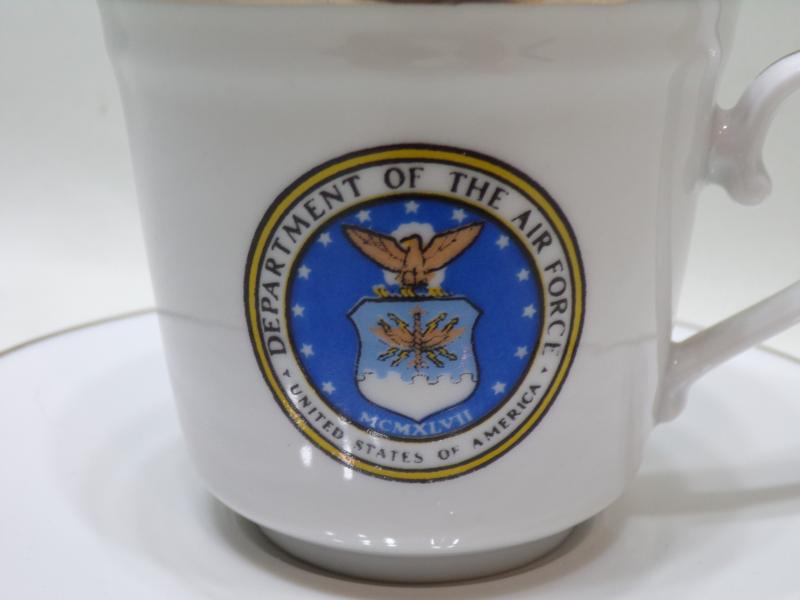Vintage Department of the USA Air Force Tea Cup & Saucer