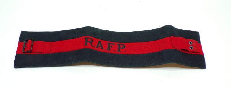 Vintage Royal Air Force Police Wool Armband