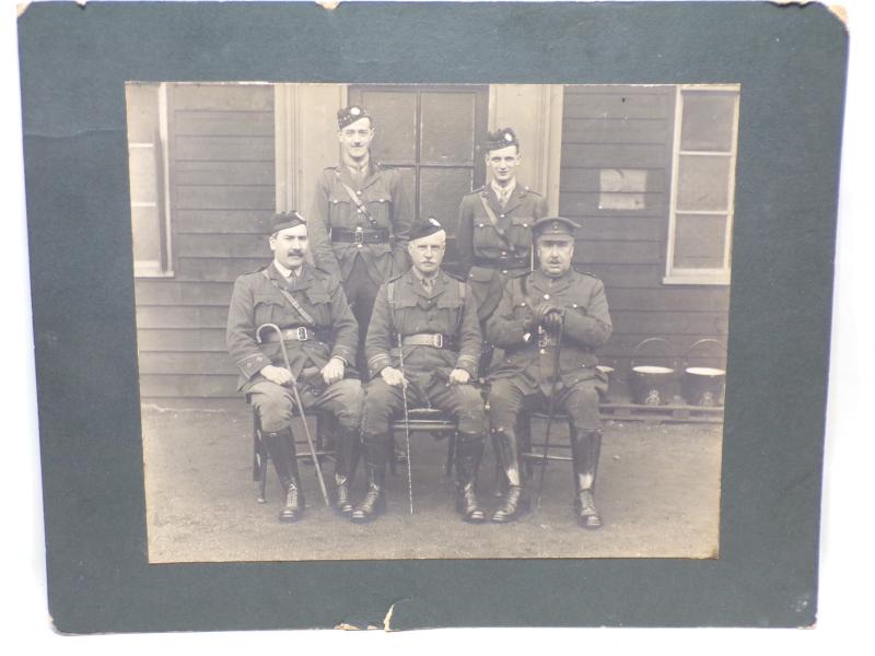 WW1 Era Large Photo – Munitions Factory Protection Coy Paisley