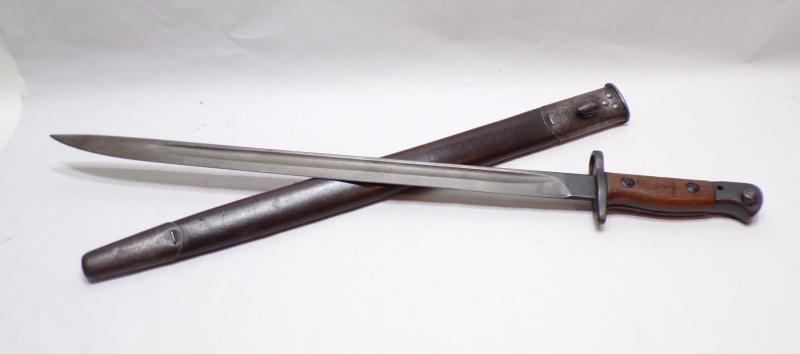 WW1 British 1907 Mk1 SMLE Bayonet by Enfield.