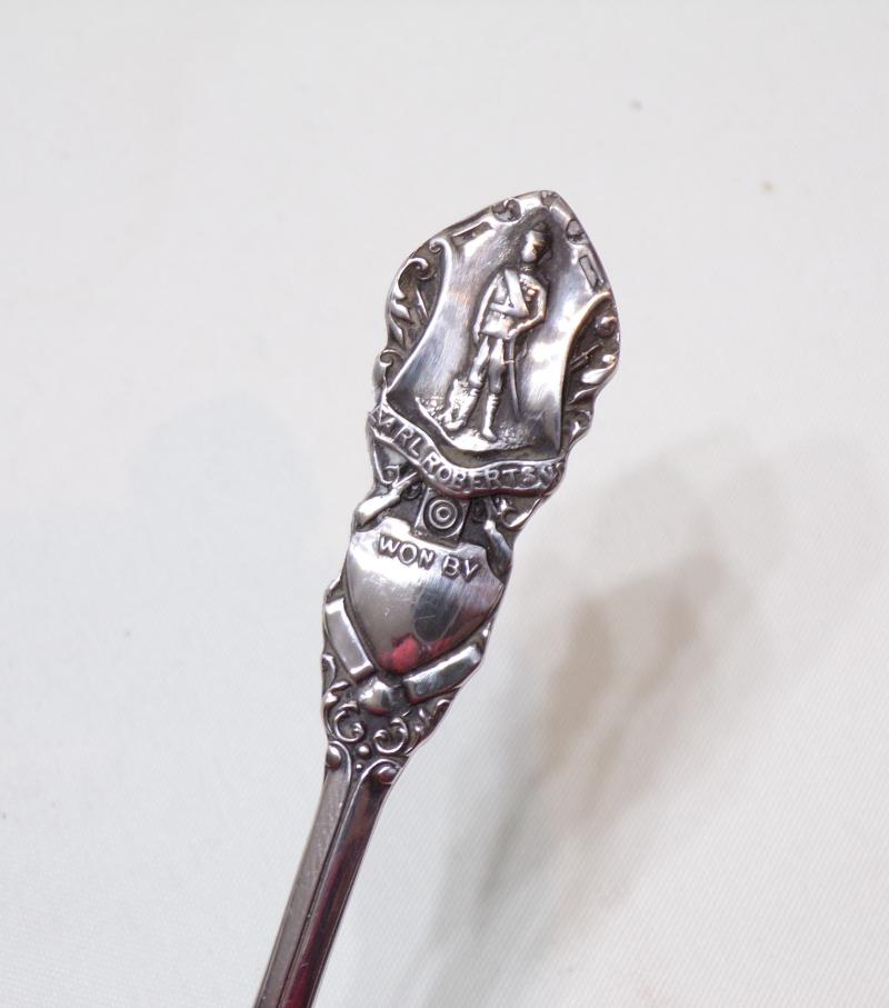 Earl Roberts Championship & Skill at Arms Match Award Spoon.