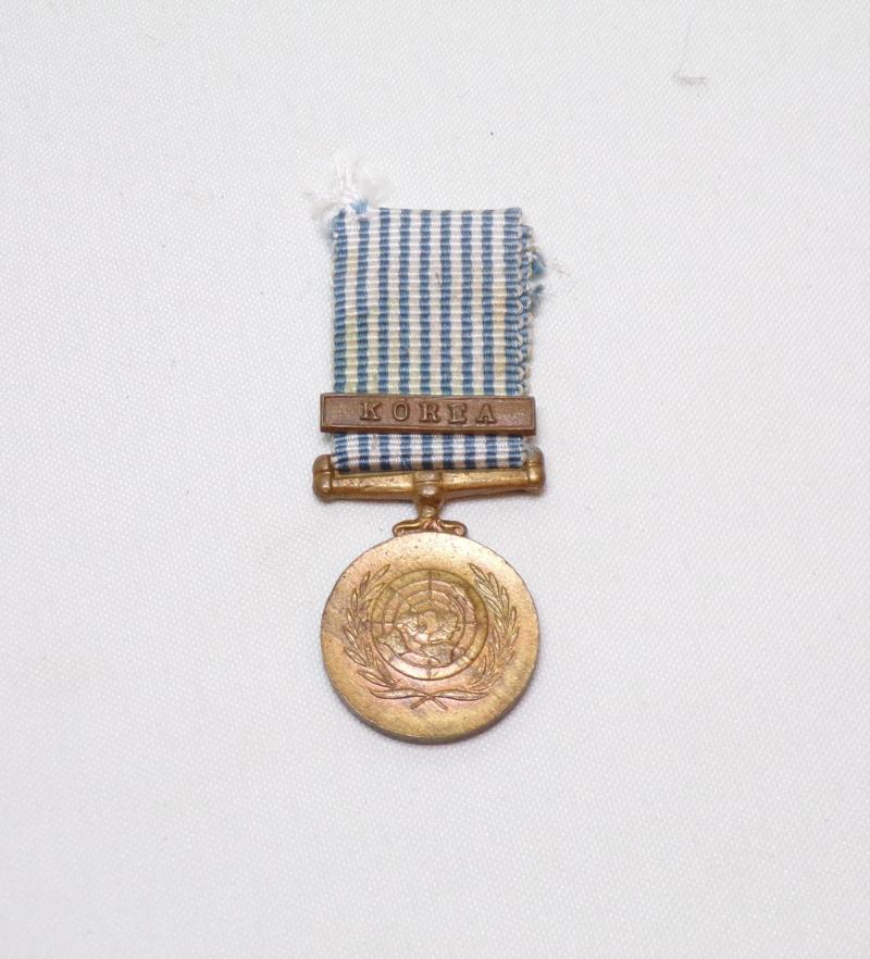 Miniature UN Medal for Korea.