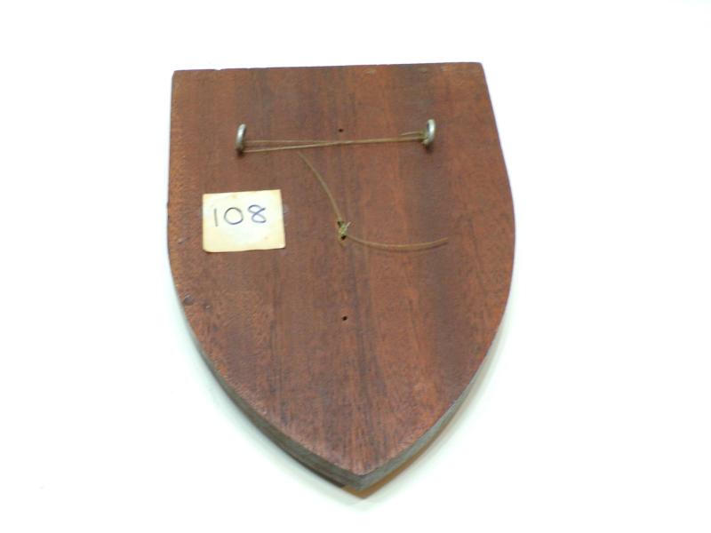 Large Early 20thC East Africa Army Service Corps Brass Plaque