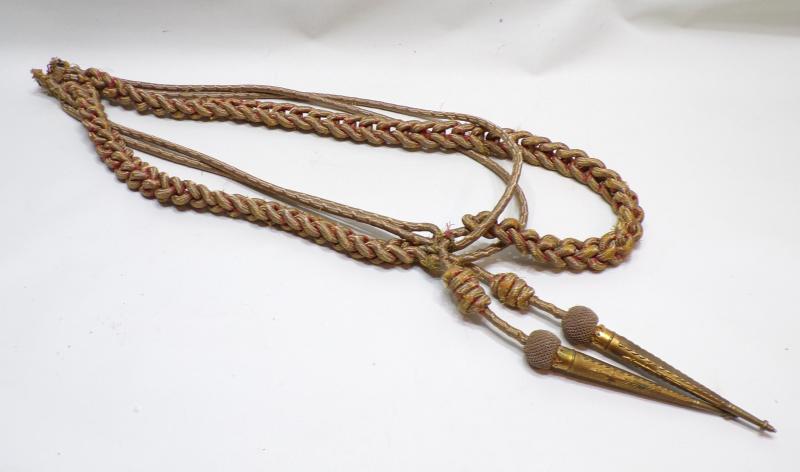 Vintage Infantry Officers Aiguillettes.