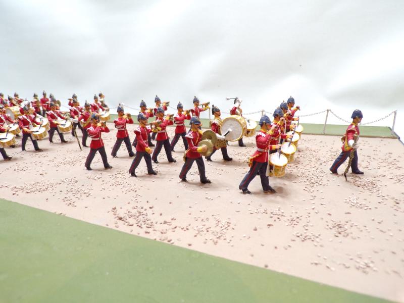 Vintage Marching Band Diorama.
