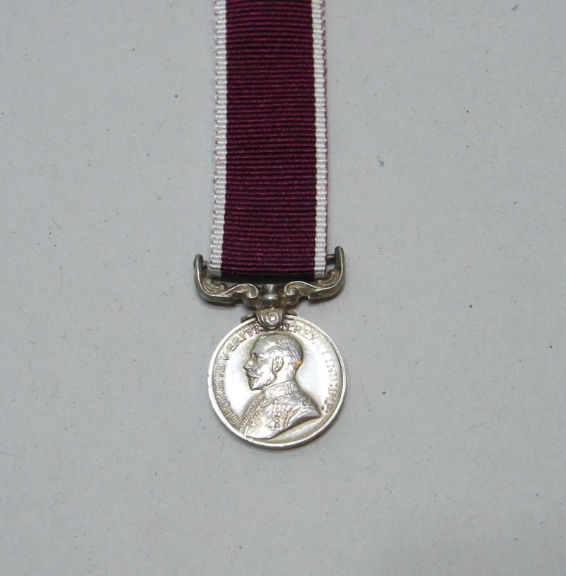George V LS&GC Miniature Medal.