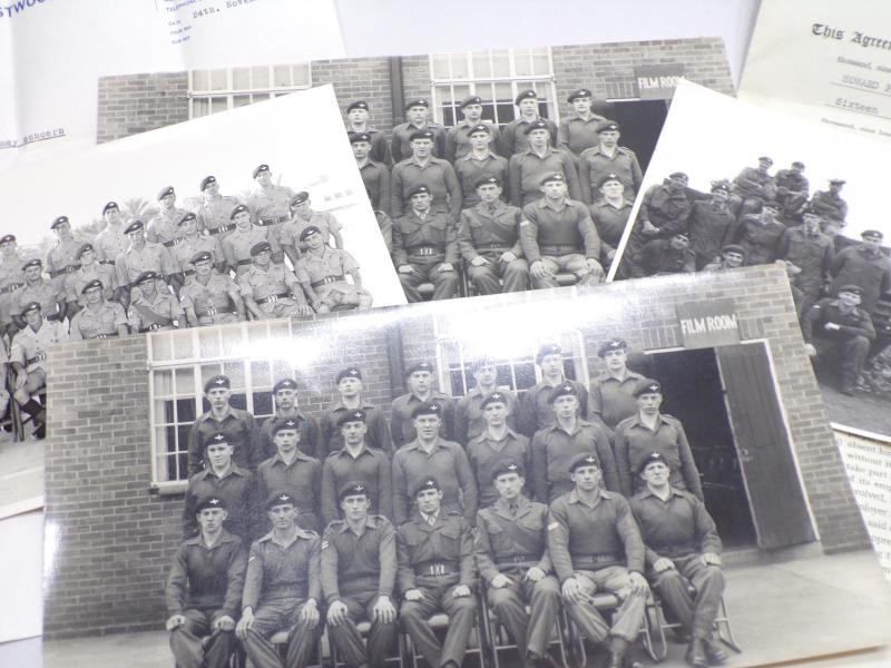 Ephemera Etc Relating to L/Corp Fletcher Para Reg.