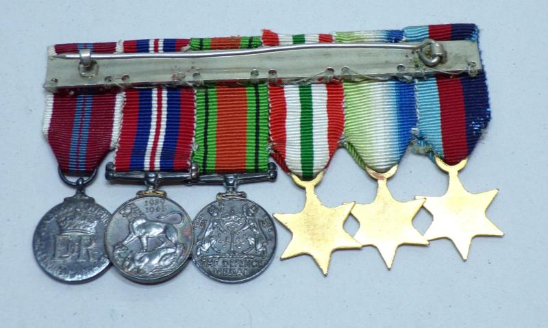 WW2 Miniature Medal Group of 6.